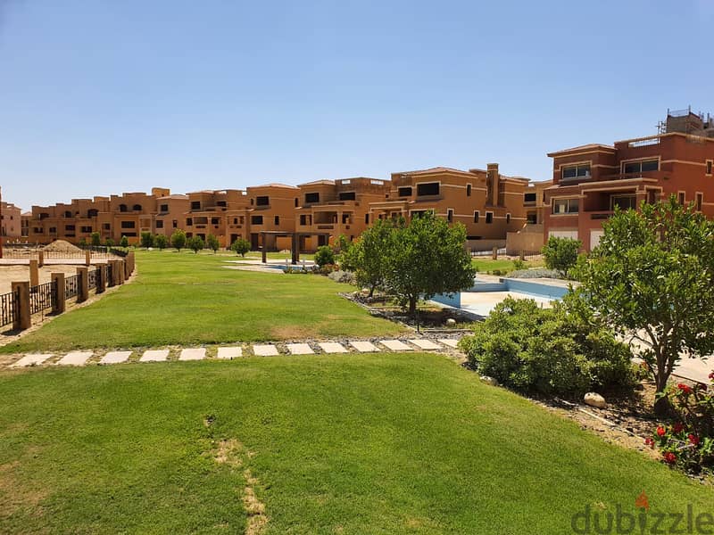 Katameya Gardens على لاند سكيب وبحيرة فيلا كورنر 680م القطامية جاردنز 16