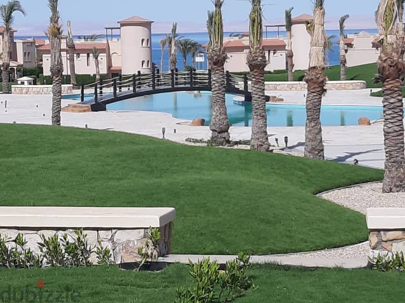 شاليه ارضي بجاردن غرفتين للبيع في قرية لافيستا جاردنز العين السخنه فيو رائع Garden chalet for sale in La Vista Gardens Ain Sokhna Village 20