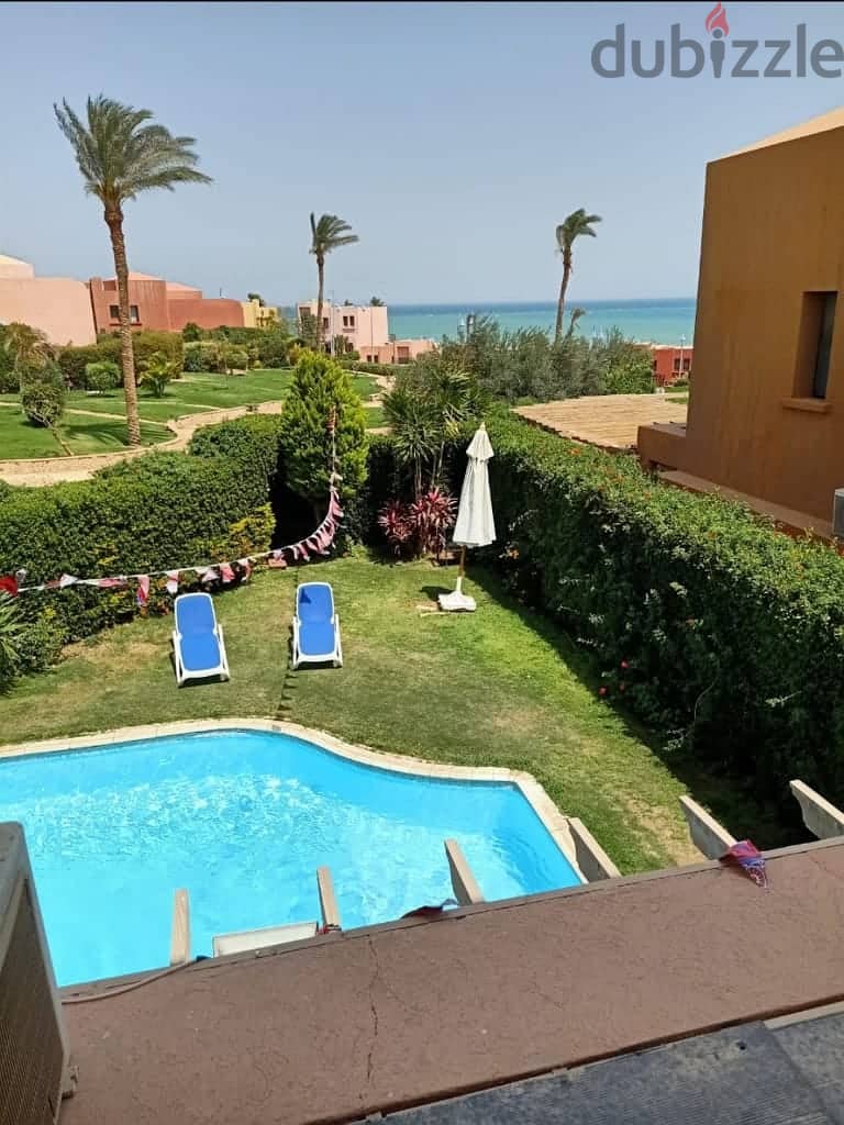 شاليه ارضي بجاردن غرفتين للبيع في قرية لافيستا جاردنز العين السخنه فيو رائع Garden chalet for sale in La Vista Gardens Ain Sokhna Village 25