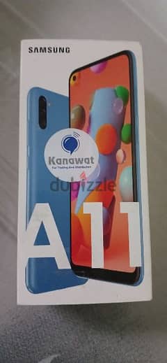 للبيع هاتف Samsung Galaxy A11 4G باللون الاسود بحالة ممتازة