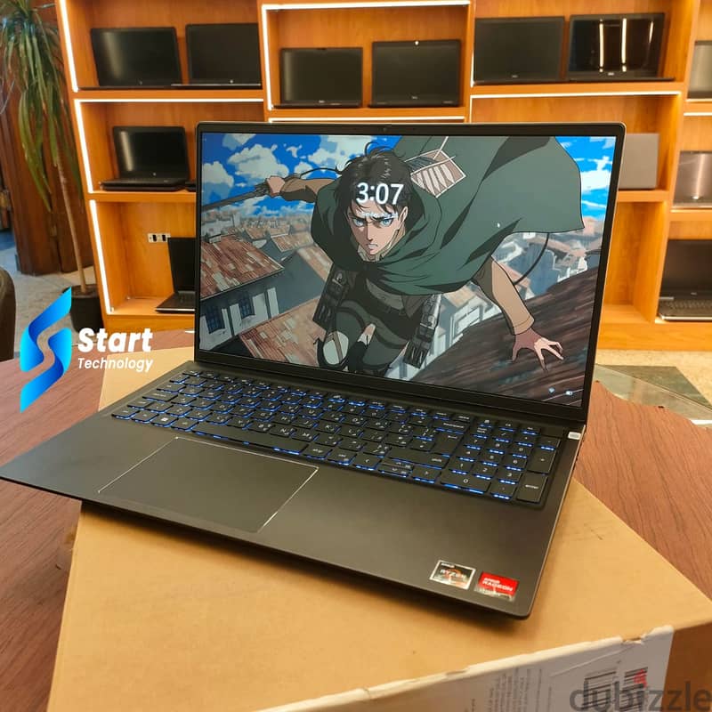 لابتوب open boxجديد dell vostro5515بالكرتونهryzen 5 5500 يعادل جيل11 2