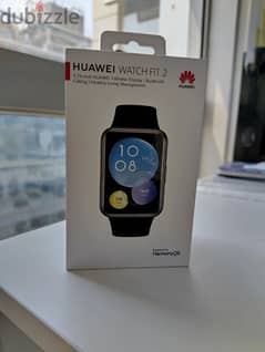Huawei Watch Fit2 جديدة زيرو فك برشام بالضمان المحلى 12 شهر