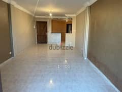 An apartment is available for rent in Al-Rehab City with air conditioners