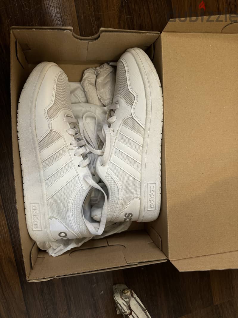 Adidas White shoes 1