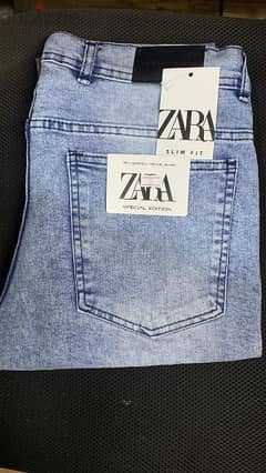 منطلون جينز  zara جديد 0