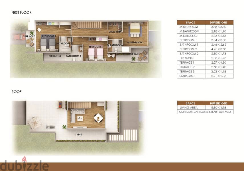 تاون هاوس للبيع 270 متر في ماونتن فيو آي سيتي القاهرة الجديدة، التجمع الخامس mountain view iCity New Cairo, 5th settlement 15