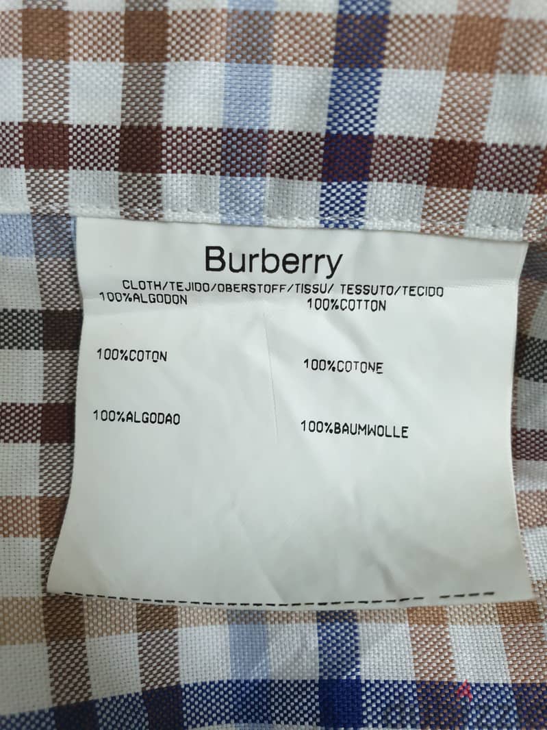 New Original Burberry shirt (size M) 4