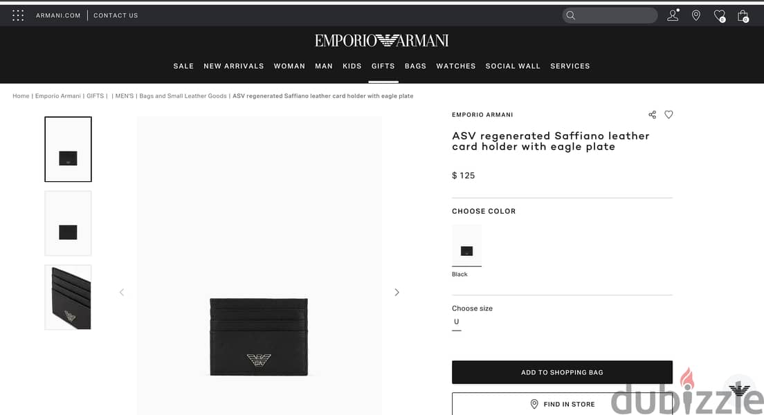 Emporio Armani Brand new card holder 5