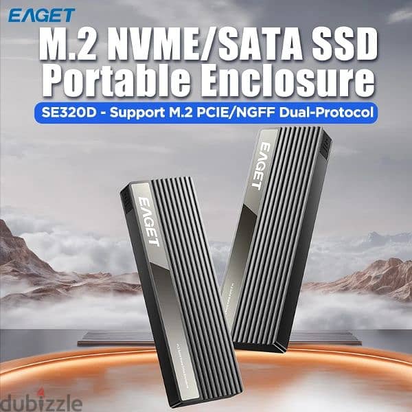 m. 2 enclosure nvme راكه هارد m. 2 2