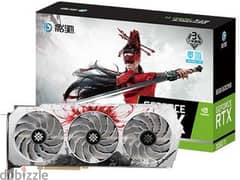 Rtx 3060ti 8gb  Baraja bladepoint white edition للبيع كارت شاشة 0