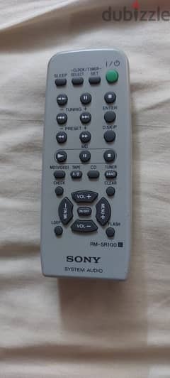 Sony original remote controlرموت هاي فاي سوني أصلي بحالة ممتازة
