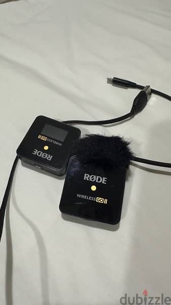 Mic Rode wireless go 2 with iPhone cable 1