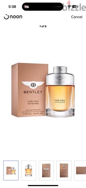 bently intense 100ml EDP 4