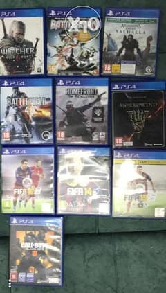 Ps4 cds For sale or trade 0