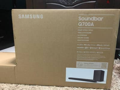 Samsung Q700A Sound Bar 3.1. 2 Channel, Black Q700A  جديد