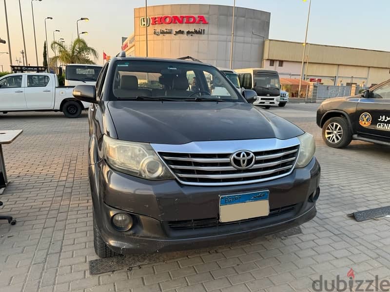 Toyota Fortuner 2012 تويوتا فورتشنر 0