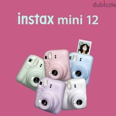 camera instax mini 12 كاميرا للتصوير الفاوري