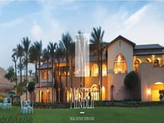 Fully finished Twin villa For sale in Uptown Cairo by Emaar Misr  with Inst. till 2028