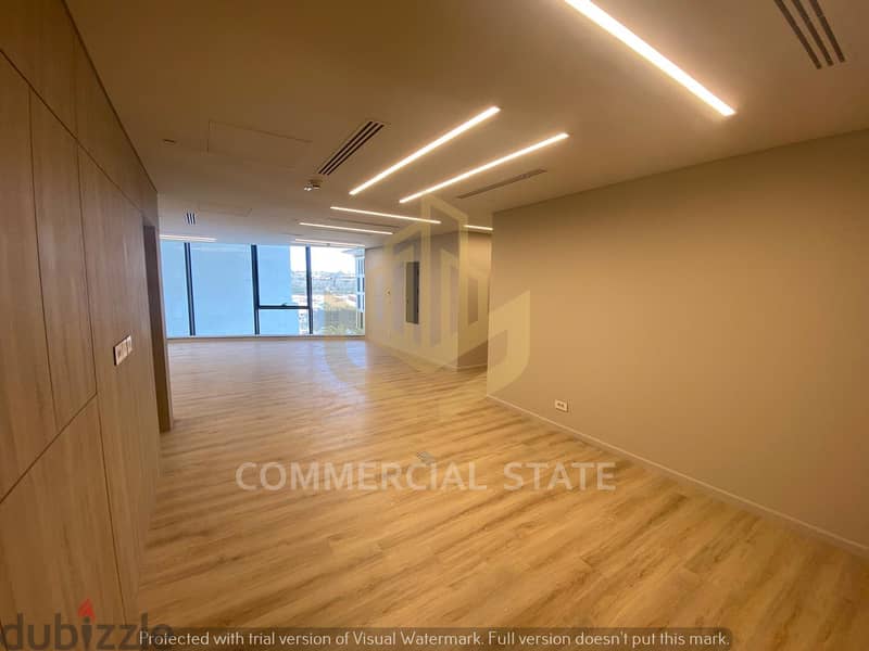 Finished Office for Rent at Uvenus 115m-مكتب للايجار في يوفنيوس التجمع 2