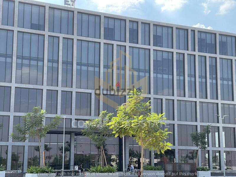 Finished Office for Rent 154m-CFC-مكتب جاهز للايجار في كايروفستيفال 10