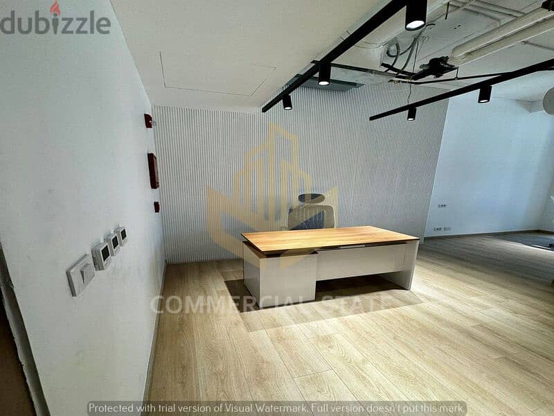 Furnished Office for Rent 95m in CFC-مكتب مفروش للايجار-كايرو فيستيفال 4