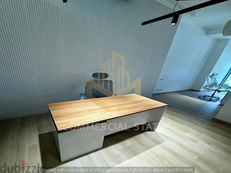 Furnished Office for Rent 95m in CFC-مكتب مفروش للايجار-كايرو فيستيفال 8