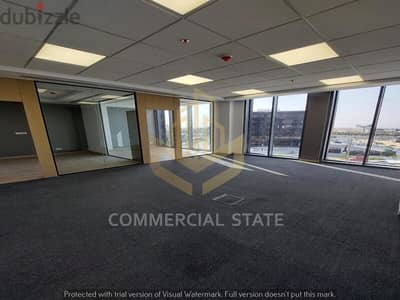 Finished Office for rent at CFC 95m-مكتب جاهز للايجار في كايروفستيفال