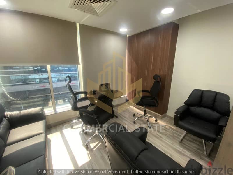 Finished Office for Rent in Trivium 55m-مكتب للايجار في تريفيوم التجمع 3