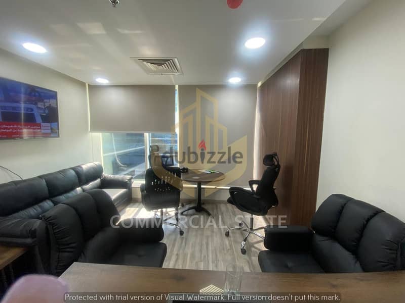 Finished Office for Rent in Trivium 55m-مكتب للايجار في تريفيوم التجمع 5