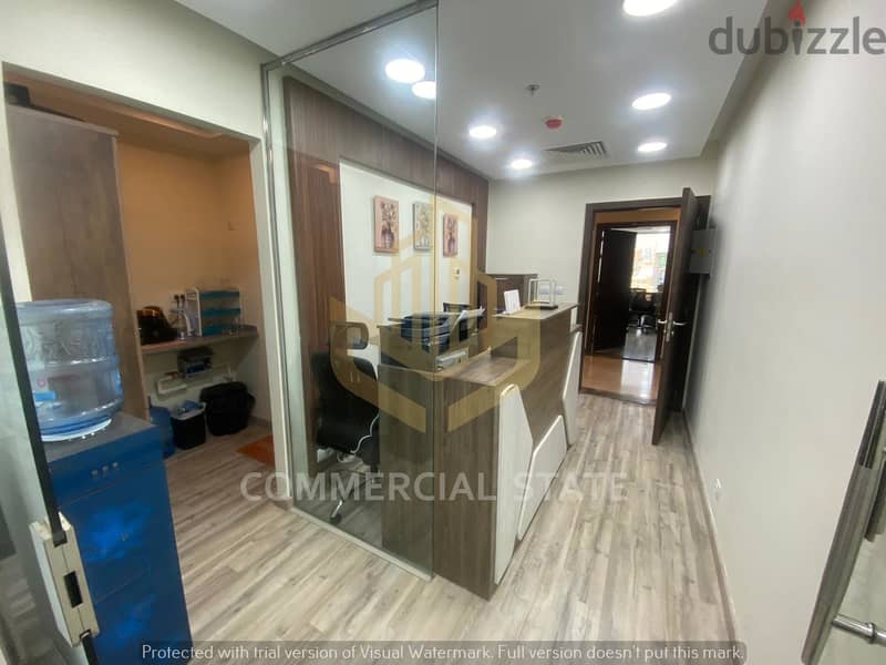 Finished Office for Rent in Trivium 55m-مكتب للايجار في تريفيوم التجمع 7