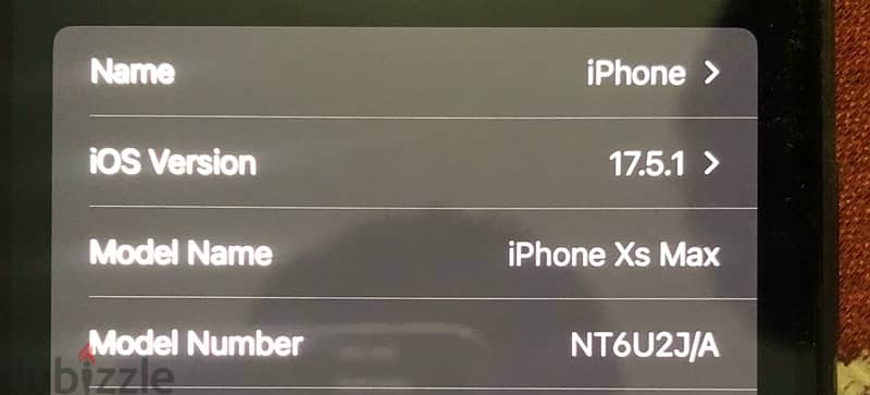 iPhone XS Max 256 Gigabytes/ آيفون اكس إس ماكس ٢٥٦ جيجابايت 7