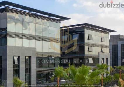 Office for Rent 174m at Cairo Business Park-مكتب للايجار-كايرو بيزنس