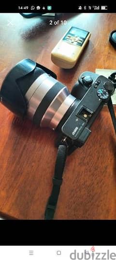 Camera Sony Alpha a6600 / lens Sel 18200