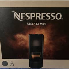 ماكينة صناعة الاسبريسو nespresso essenza mini جديدة لون فراني