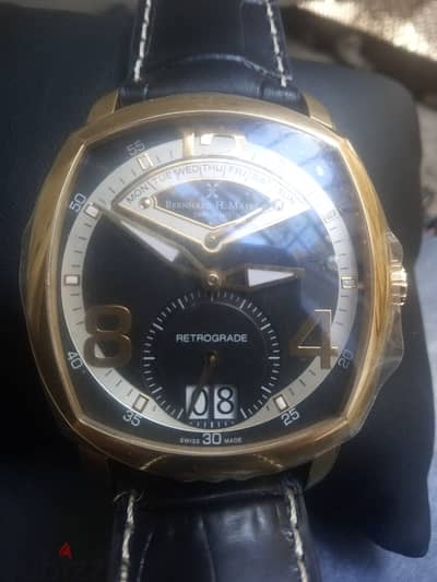 FS Bernhard H. Mayer La Retrograde Watch II Gold - لأعلى سعر