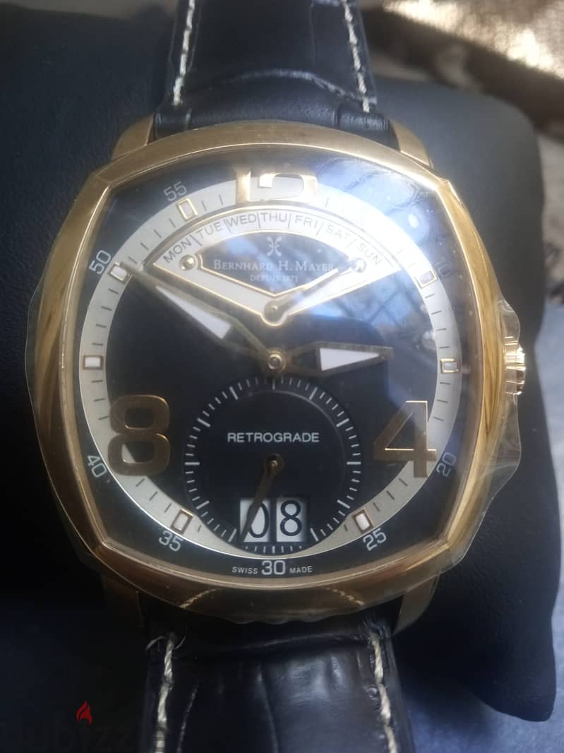 FS Bernhard H. Mayer La Retrograde Watch II Gold - لأعلى سعر 0