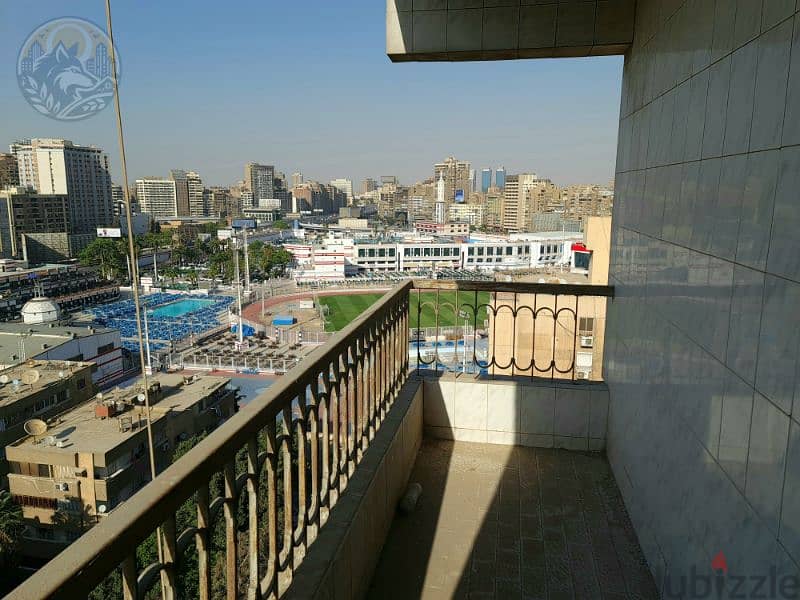 شقة للبيع فى المهندسين بالعفش تطل على نادي الزمالك 15