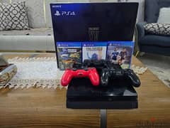 Playstation 4 Slim Limited Edition 1tb - 3 Controllers