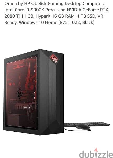 HP Omen 9th gen in very good condition i9 2080ti 6