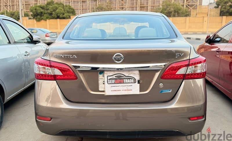 Nissan Sentra 2017نيسان سنترا أعلي فئة فابريكة بمقدم ١٨٠ ألف 6