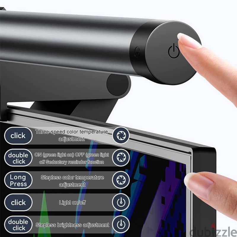 Computer Monitor Light Bar Wireless Remote Control 0