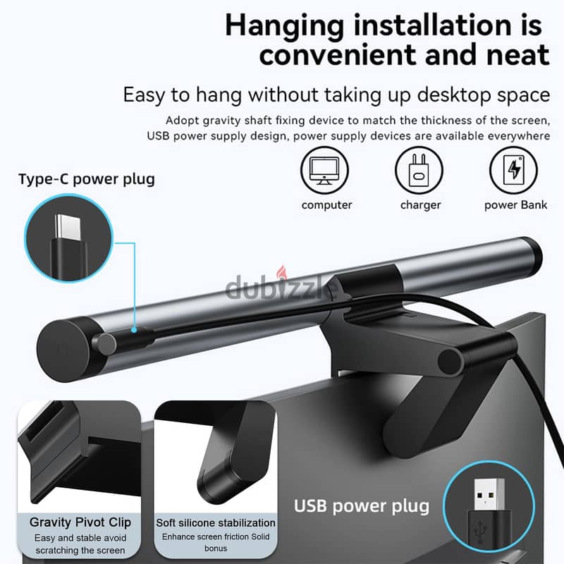 Computer Monitor Light Bar Wireless Remote Control 3