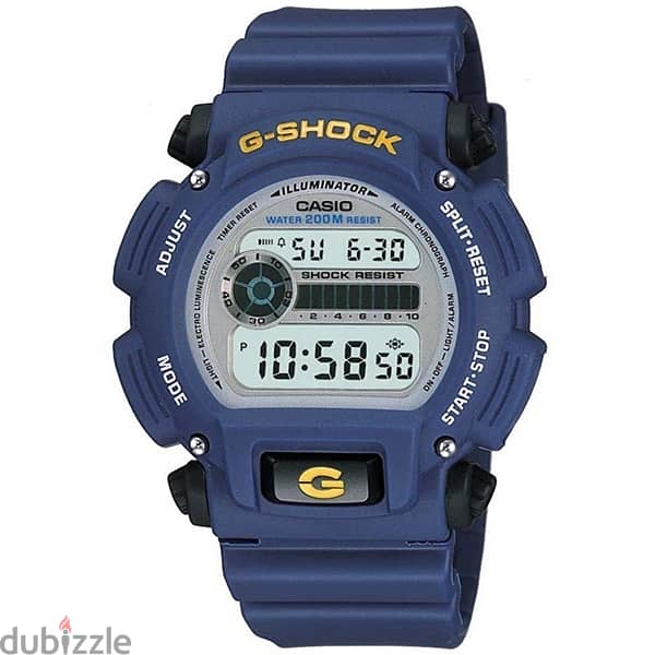 Casio Men's DW-9052-2V G-Shock Digital Display Quartz Blue Watch 0