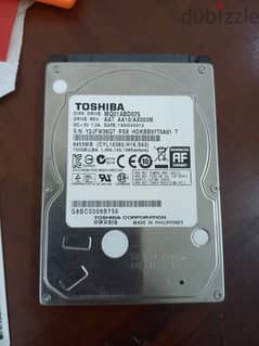 Toshiba Hard Diak 750 Gb 2.5 inch