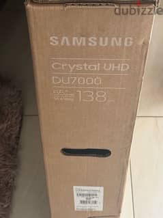 samsung new sealed U7000  55 inch