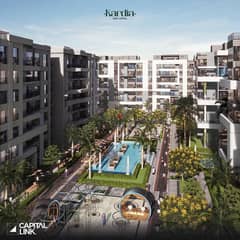 Apartment 147 sqm with a view of landscape in KARDIA compound in the new capital in R8 with a down payment starting from 1