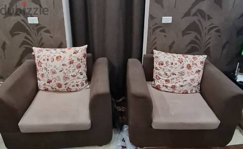 Sofa set modern + sofa bed  طقم انتريه مودرن  + كنبة سرير