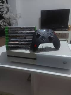 Xbox one + 9 Games