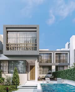 Own a town house with a 187 sqm garden, get a 10% discount in the heart of Sheikh Zayed in Somow Compound.