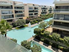 Apartment for sale lake view fully furnished 144M New Cairo